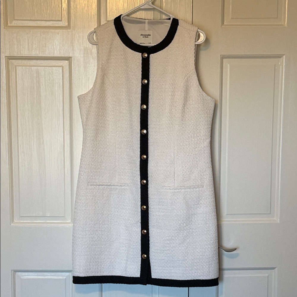 Abercrombie & Fitch Mara Tweed Mini Dress NWT Large Tall